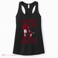 Father And Son Best Friends For Life Baseball Player Dad Son Women's Tank Top thumb 0