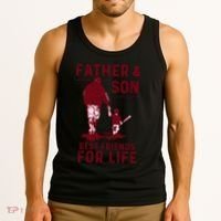 Father And Son Best Friends For Life Baseball Player Dad Son Tank Top thumb 3