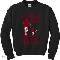 Father And Son Best Friends For Life Baseball Player Dad Son Kids Sweatshirt thumb 0