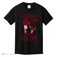 Father And Son Best Friends For Life Baseball Player Dad Son Kids T-Shirt thumb 0