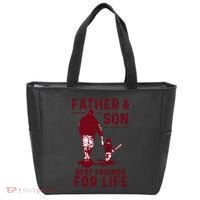 Father And Son Best Friends For Life Baseball Player Dad Son Tote Bag thumb 0