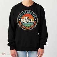 Father And Son Best Friends For Life Matching Father's Day Women's Sweatshirt thumb 0