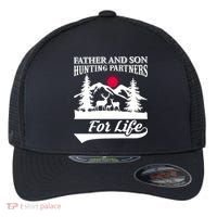 Father And Son Hunting Partners For Life Flexfit Unipanel Trucker Cap thumb 0