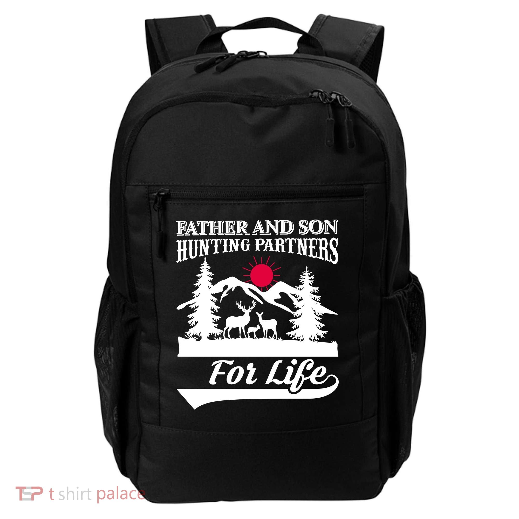 Father And Son Hunting Partners For Life Backpack