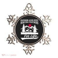 Father And Son Hunting Partners For Life Ornament thumb 0