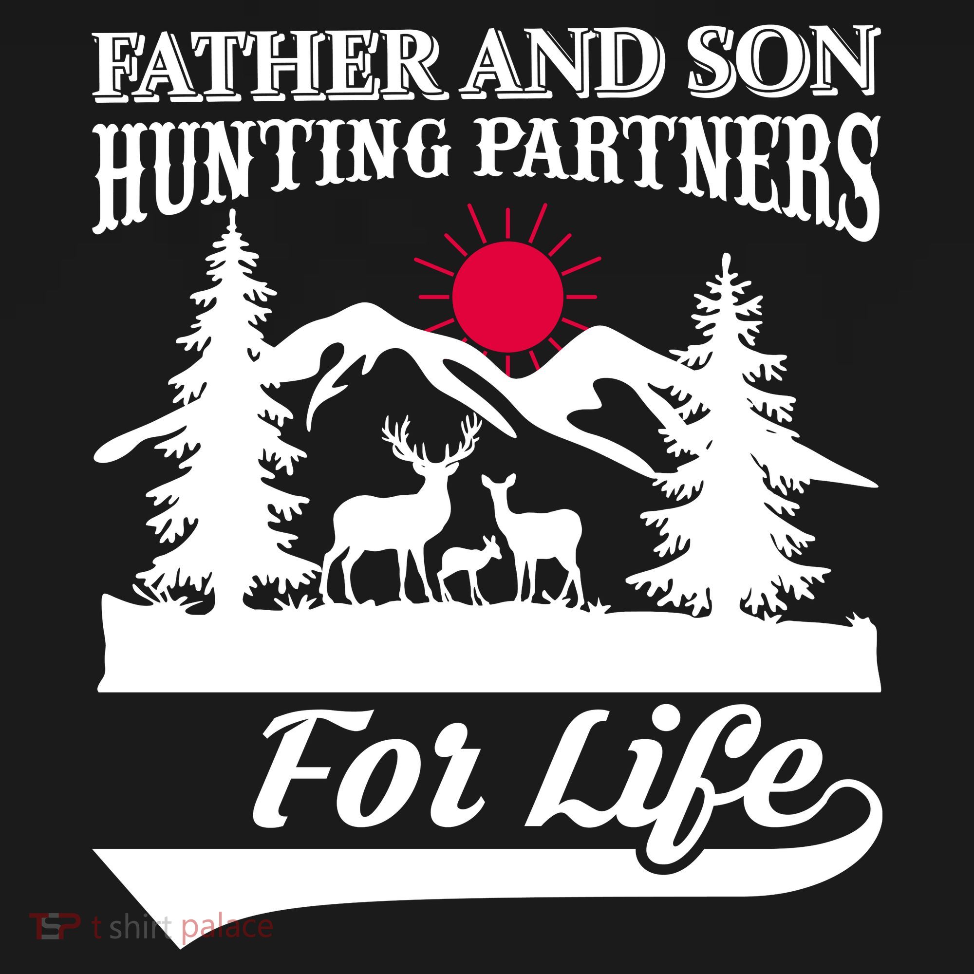 Father And Son Hunting Partners For Life Women's Tank Top