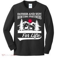 Father And Son Hunting Partners For Life Kids Long Sleeve Shirt thumb 0