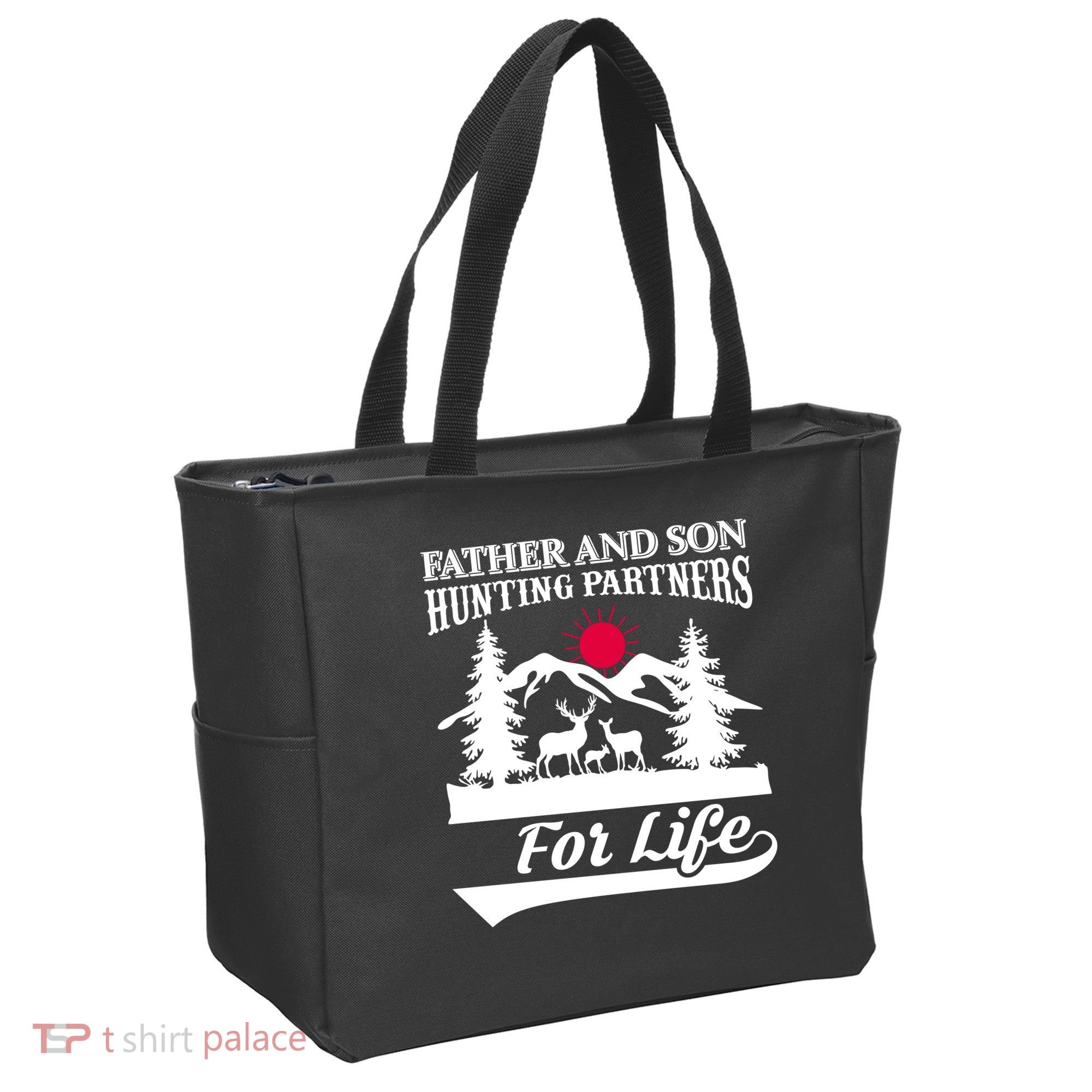 Father And Son Hunting Partners For Life Tote Bag