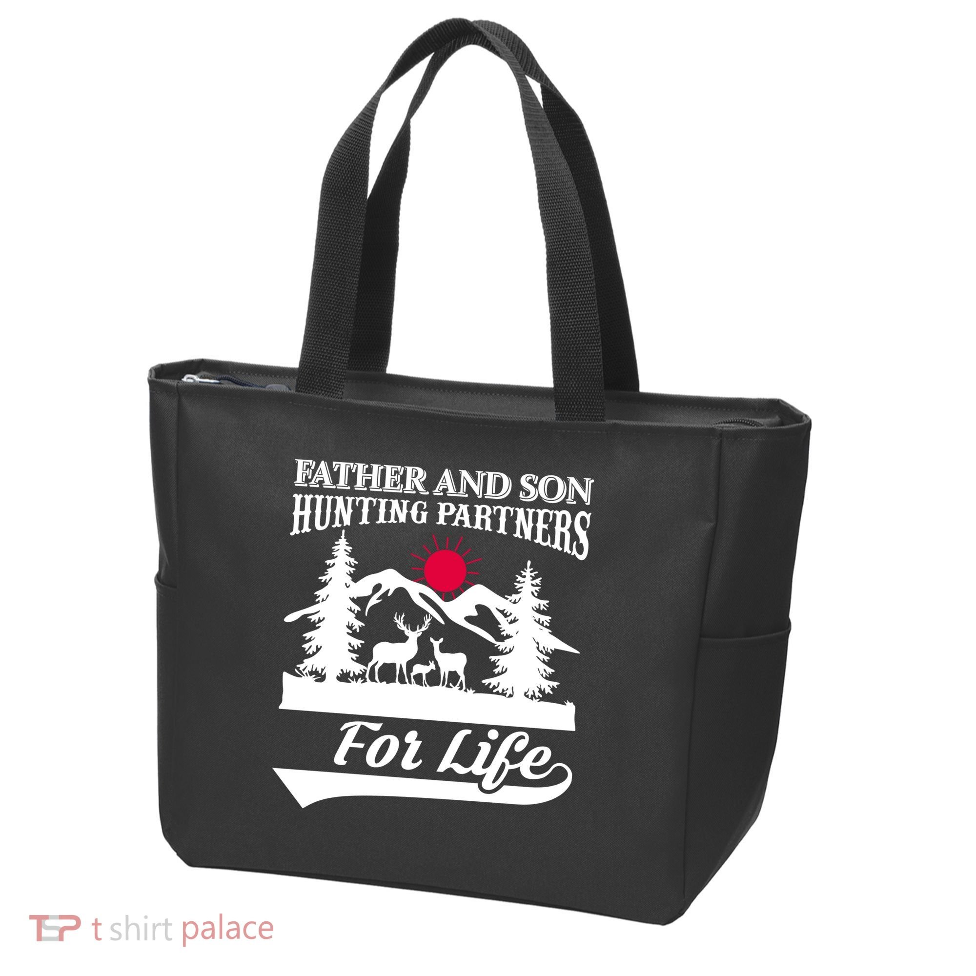 Father And Son Hunting Partners For Life Tote Bag