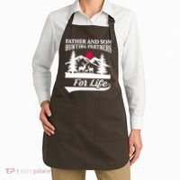 Father And Son Hunting Partners For Life Apron thumb 2