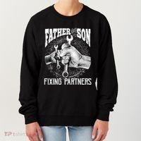 Father And Son Mechanic Mechanic FatherS Day Gift Women's Sweatshirt thumb 0