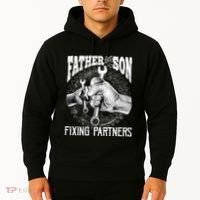 Father And Son Mechanic Mechanic FatherS Day Gift Hoodie thumb 2