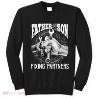 Father And Son Mechanic Mechanic FatherS Day Gift Sweatshirt thumb 0