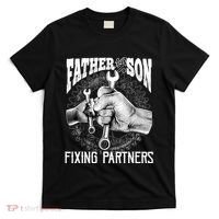 Father And Son Mechanic Mechanic FatherS Day Gift T-Shirt thumb 0
