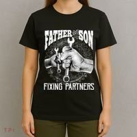 Father And Son Mechanic Mechanic FatherS Day Gift T-Shirt thumb 4