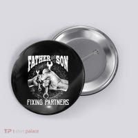 Father And Son Mechanic Mechanic FatherS Day Gift Button thumb 0