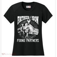 Father And Son Mechanic Mechanic FatherS Day Gift Women's Cooling Performance Crew T-Shirt thumb 0