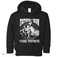 Father And Son Mechanic Mechanic FatherS Day Gift Toddler Hoodie thumb 0