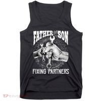 Father And Son Mechanic Mechanic FatherS Day Gift Tank Top thumb 0