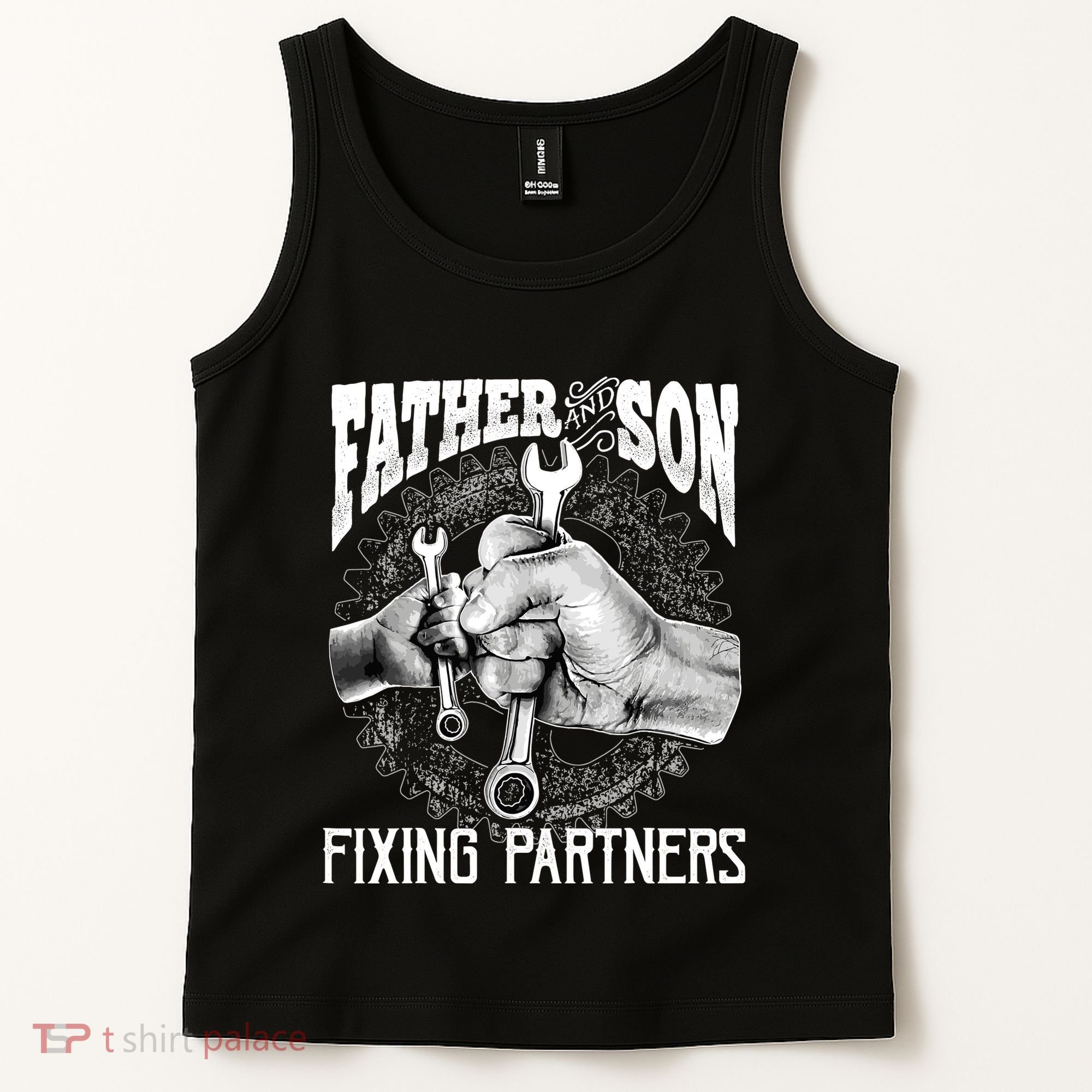 Father And Son Mechanic Mechanic FatherS Day Gift Tank Top