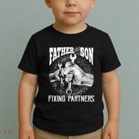 Father And Son Mechanic Mechanic FatherS Day Gift Toddler T-Shirt thumb 2