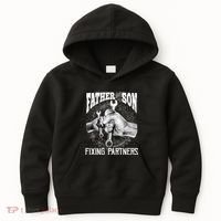 Father And Son Mechanic Mechanic FatherS Day Gift Kids Hoodie thumb 0