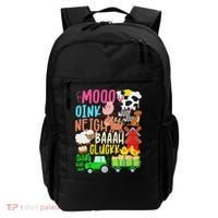 Farm Animals Sounds Oink Baa Neigh Cluck Moo Farmer Backpack thumb 0