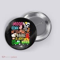 Farm Animals Sounds Oink Baa Neigh Cluck Moo Farmer Button thumb 0