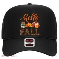 Fall Autumn Seasonal Wear Tis The Season Hello Fall Gift Hat thumb 0