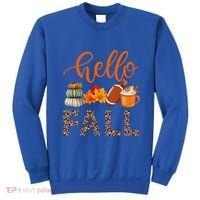 Fall Autumn Seasonal Wear Tis The Season Hello Fall Gift Sweatshirt thumb 0