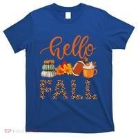 Fall Autumn Seasonal Wear Tis The Season Hello Fall Gift T-Shirt thumb 0