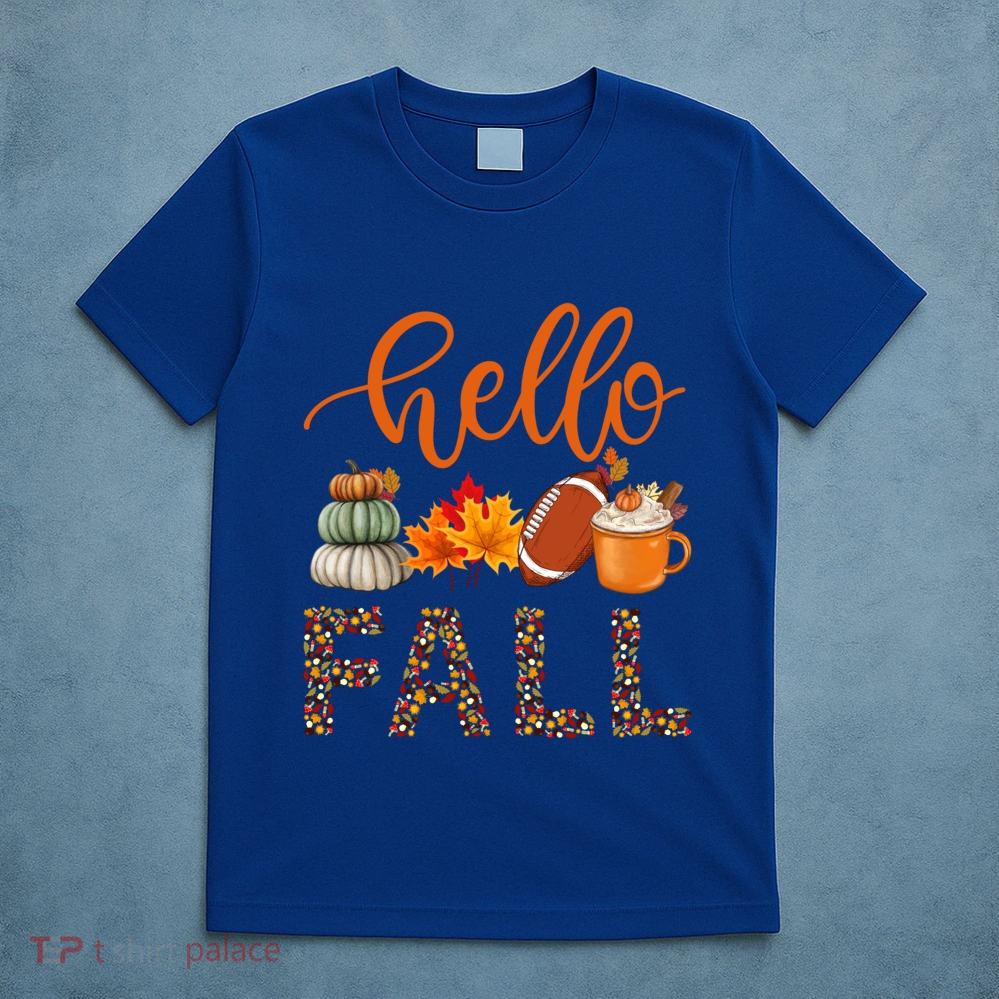Fall Autumn Seasonal Wear Tis The Season Hello Fall Gift T-Shirt