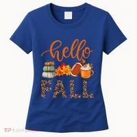 Fall Autumn Seasonal Wear Tis The Season Hello Fall Gift Women's T-Shirt thumb 0