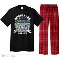 Father And Son Ski Buddies For Life Wintersport Dad Ski Gift Pajama Set thumb 0