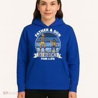 Father And Son Ski Buddies For Life Wintersport Dad Ski Gift Hoodie thumb 5