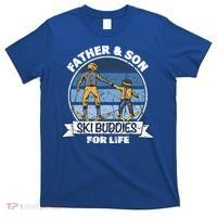 Father And Son Ski Buddies For Life Wintersport Dad Ski Gift T-Shirt thumb 0