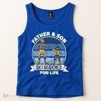 Father And Son Ski Buddies For Life Wintersport Dad Ski Gift Tank Top thumb 2