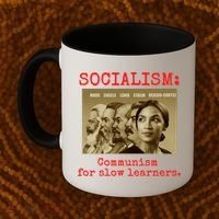 Funny Anti Socialist Conservative 16 Coffee Mug thumb 2