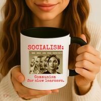 Funny Anti Socialist Conservative 16 Coffee Mug thumb 3