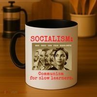 Funny Anti Socialist Conservative 16 Coffee Mug thumb 4
