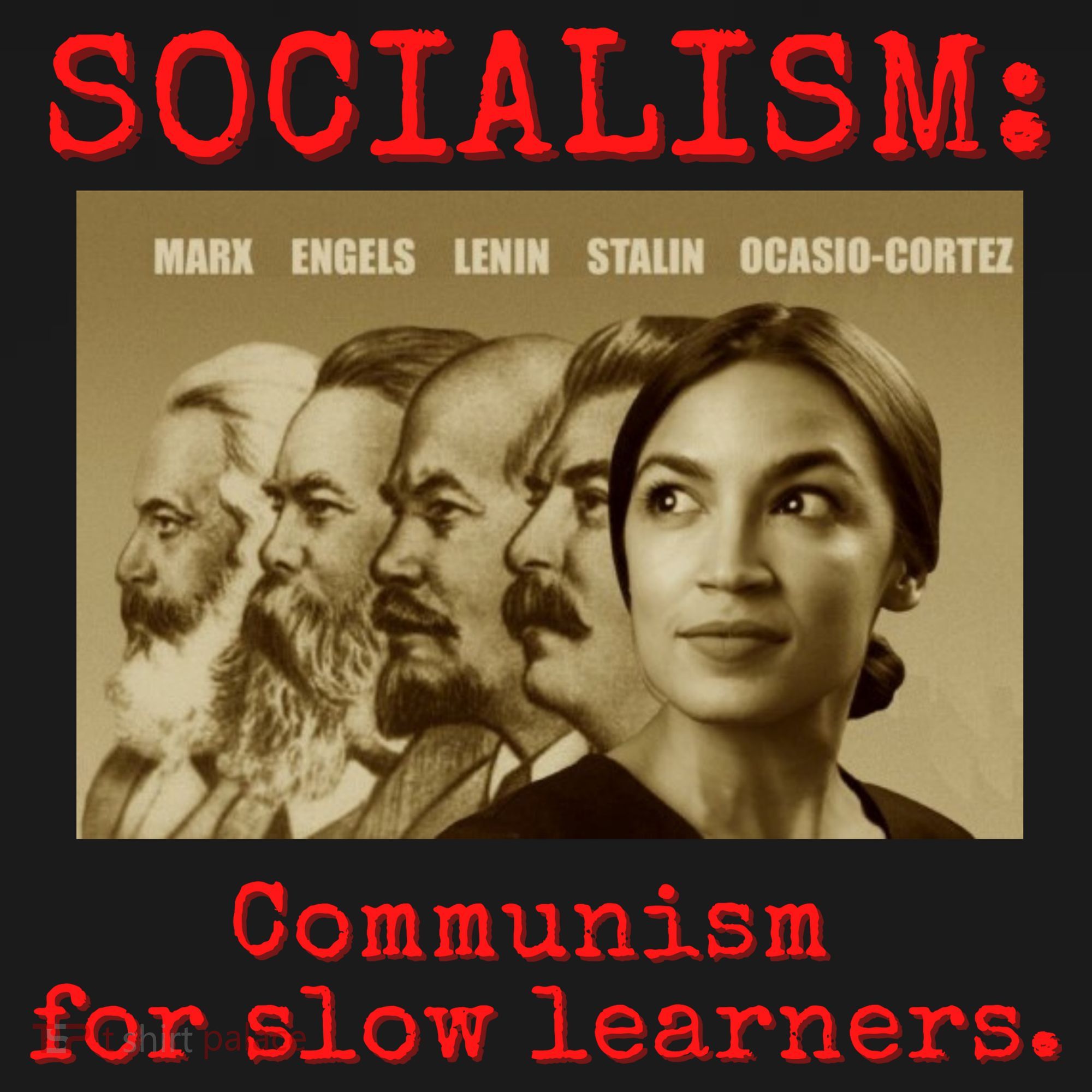 Funny Anti Socialist Conservative 16 Women's Tank Top