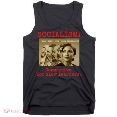 Funny Anti Socialist Conservative 16 Tank Top