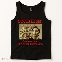 Funny Anti Socialist Conservative 16 Tank Top thumb 2