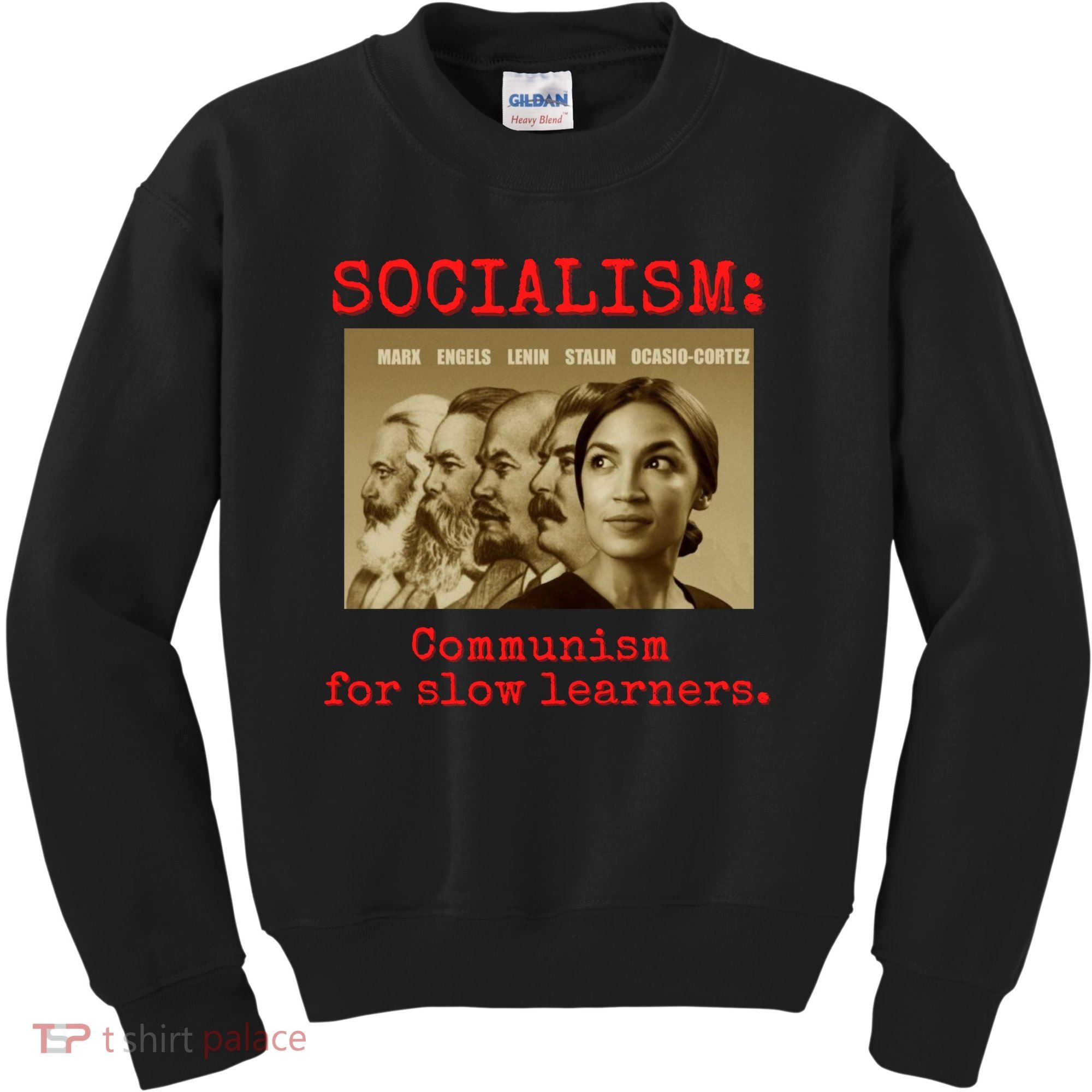 Funny Anti Socialist Conservative 16 Kids Sweatshirt