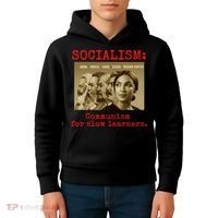 Funny Anti Socialist Conservative 16 Kids Hoodie thumb 4