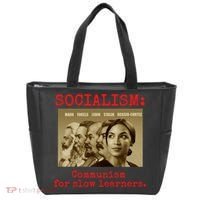 Funny Anti Socialist Conservative 16 Tote Bag thumb 0