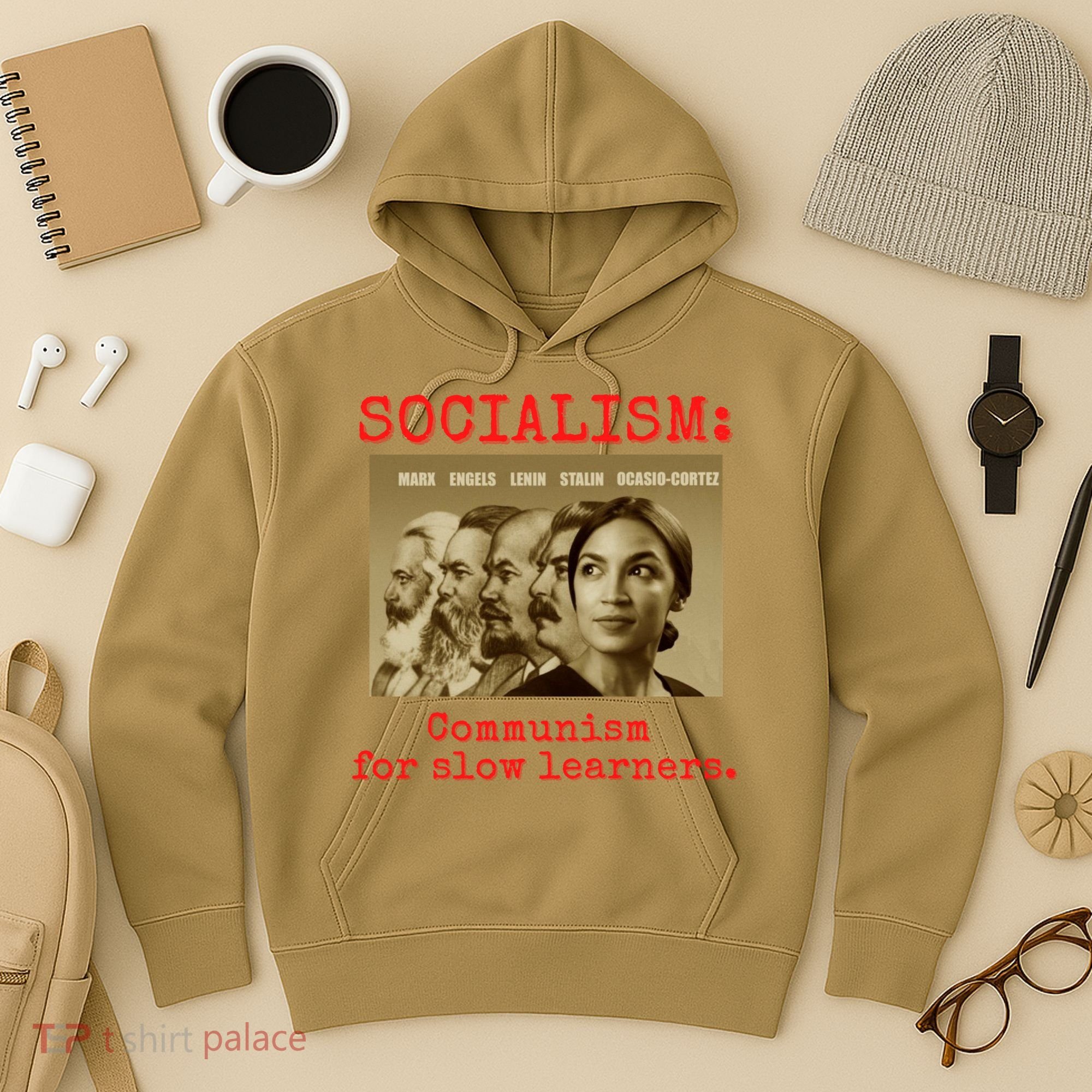Funny Anti Socialist Conservative 16 Hoodie