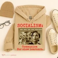 Funny Anti Socialist Conservative 16 Hoodie thumb 4