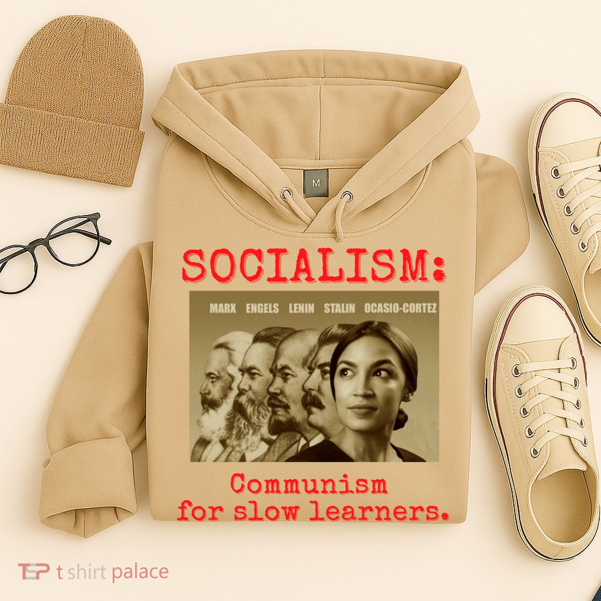 Funny Anti Socialist Conservative 16 Hoodie