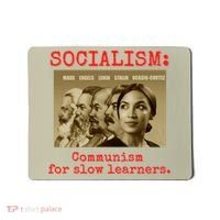 Funny Anti Socialist Conservative 16 Mousepad thumb 0